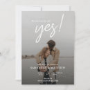 Search for he asked she said yes invitations Rustic