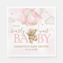 Search for bear napkins Pink