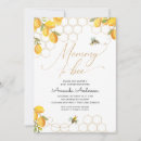Search for honeycomb baby shower invitations Watercolor