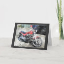 Search for red motorbikes cards For him