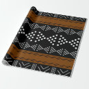 Search for mudcloth wrapping paper Afrocentric