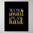 Search for work hard play hard posters Motivational