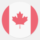Search for flag of canada stickers Red