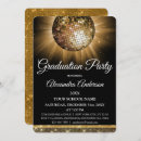 Search for disco graduation invitations announcements Sparkle