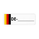 Search for germany return address labels Flag