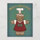 Search for gingerbread girl postcards Funny