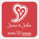 Search for paisley design stickers Red