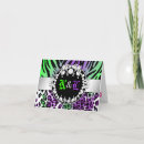 Search for purple leopard thank you cards Trendy