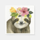 Search for sloth napkins Tropical