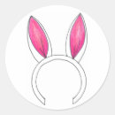 Search for rabbit ears stickers Pink