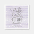 Search for purple christmas napkins Watercolor