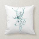 Search for stag cushions Watercolor