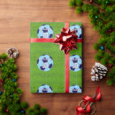 Search for soccer team wrapping paper Player