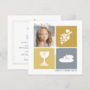 Search for square first communion invitations Boy