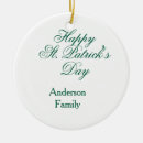 Search for shamrock christmas tree decorations Happy st patrick's day