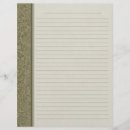 Search for green binders Writing paper