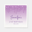 Search for 21st birthday napkins Chic