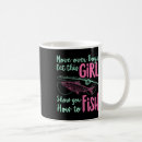 Search for fishing girl mugs Camping