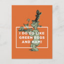 Search for eating ham postcards Dr seuss