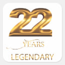 Search for twenty two stickers 22 years