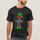 Search for llama christmas tshirts Elf