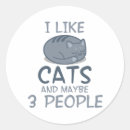 Search for funny people stickers Cat