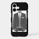 Search for groomsmen iphone cases Black