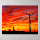 Search for turbines posters Sunset