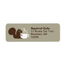 Search for squirrel return address labels Animals