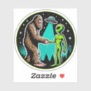 Search for cryptozoology stickers Bigfoot