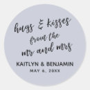 Search for light blue wedding stickers Thank you