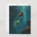 Search for underwater painting postcards Mermaid