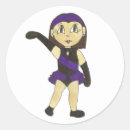 Search for costumed stickers Purple
