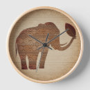 Search for elephant clocks Decorative