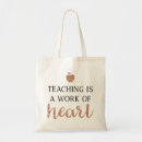 Search for apple quote for teacher tote bags Work of heart