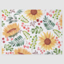 Search for sunflower tissue paper Watercolor