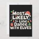 Search for dancing elves christmas cards Santa