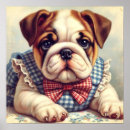 Search for english bulldog art Puppy
