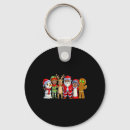 Search for black afro key rings Santa