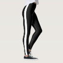 Search for side stripe leggings White