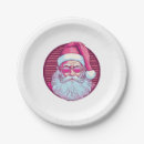 Search for vintage santa claus plates Pink