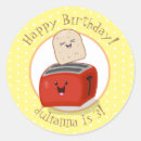 Search for cartoon toast stickers Breakfast