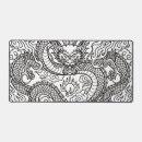 Search for dragon design mousepads Asian