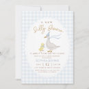 Search for blue invitations Gingham