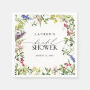Search for wildflower napkins Bridal shower
