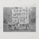 Search for a worm postcards Fish