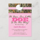 Search for deer hunting invitations Girl