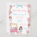 Search for cherry sundae invitations Pink