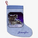 Search for wolves christmas stockings Wild animals