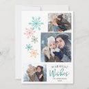 Search for colorful christmas cards Photo collage